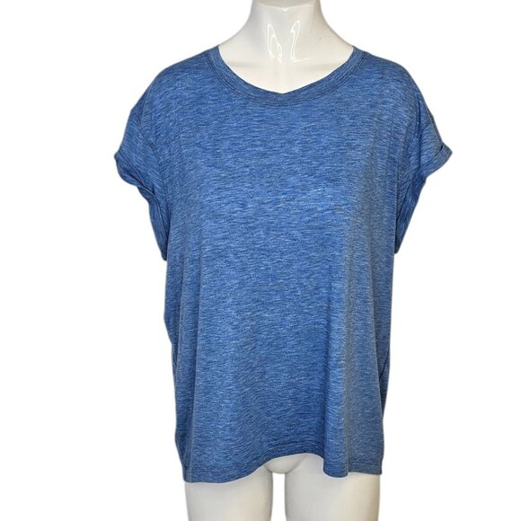 lululemon athletica Blue Short Sleeve Tee - Picture 1 of 6